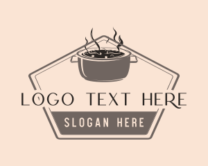 Hot Pot Meal logo design