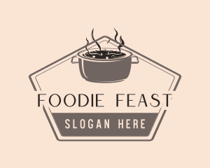 Hot Pot Meal logo design