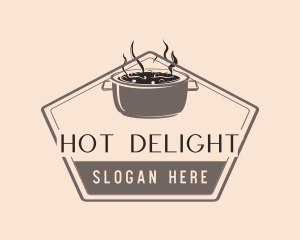 Hot Pot Meal logo design