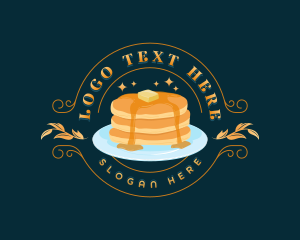 Sweet Breakfast Pancake Logo