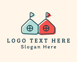 Play Pen - Daycare House Toy logo design