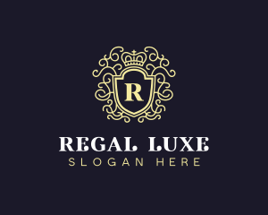 Regal - Regal Shield Monarch logo design