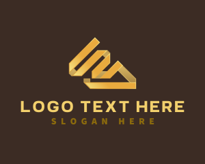 Roofing - Roof Construction Builder logo design