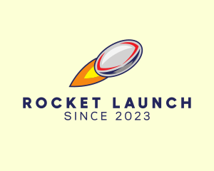 Rugby Ball Rocket logo design