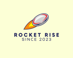 Rugby Ball Rocket logo design