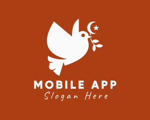 Islamic Peace Dove Logo