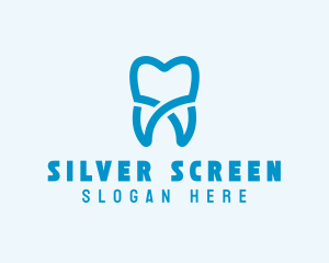 Dental Clinic - Dental Molar Tooth logo design