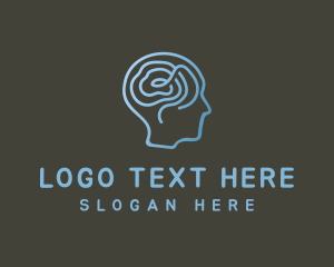 Neurology Brain Head Logo