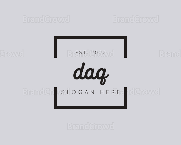 Fancy Business Brand Logo