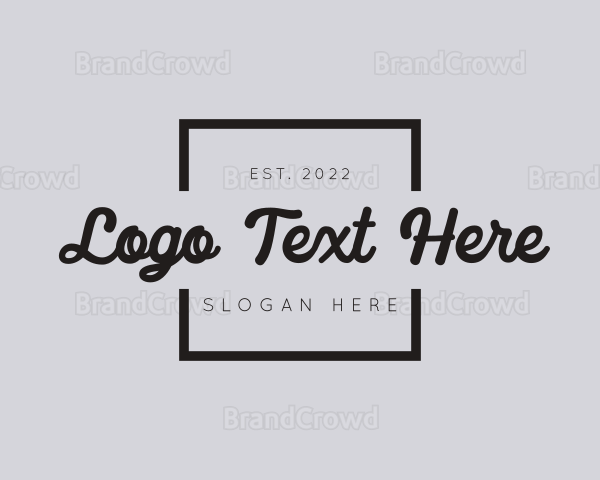 Fancy Business Brand Logo