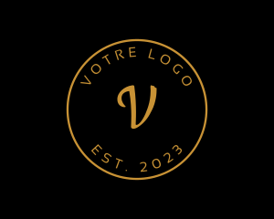 Luxurious Fashion Boutique Studio logo design