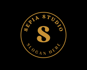 Luxurious Fashion Boutique Studio logo design