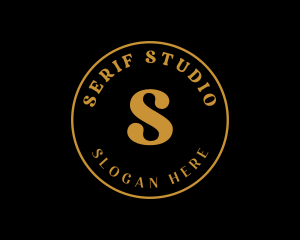 Luxurious Fashion Boutique Studio logo design