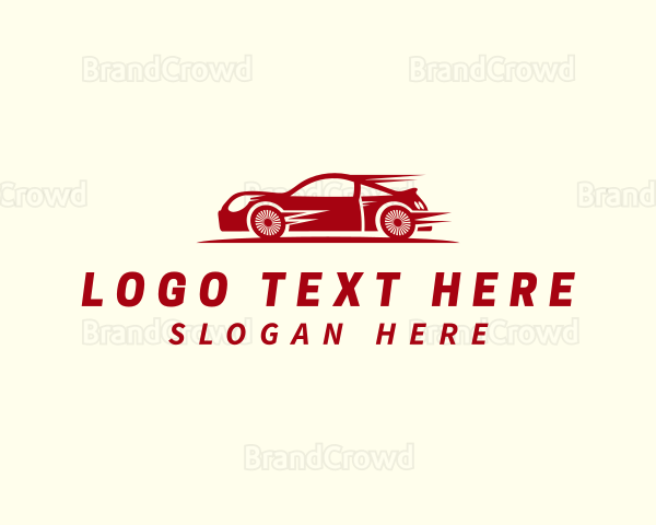 Automobile Racing Car Logo