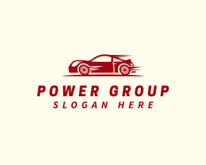 Automobile Racing Car Logo