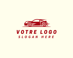 Automobile Racing Car Logo