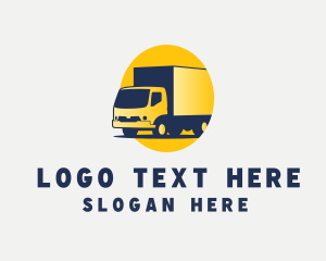 Freight - Express Truck Logistics logo design
