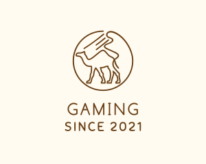 Middle East - Desert Camel Travel logo design