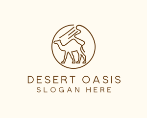 Desert Camel Travel logo design