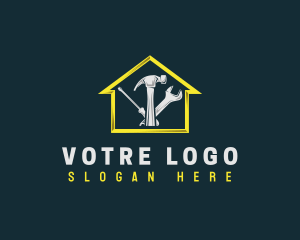 Home Handyman Tools logo design