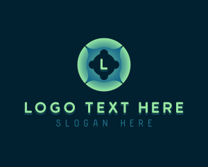 Abstract - Cyber Tech Software logo design