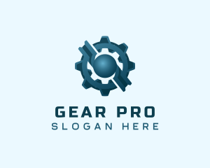Gear - Industrial Gear Cog logo design