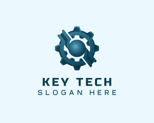 Industrial Gear Cog logo design