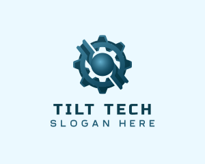 Industrial Gear Cog logo design