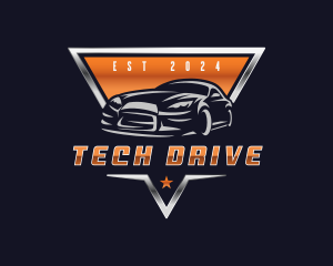 Car Driving Auto logo design