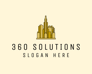 Gold City Property  logo design