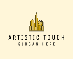 Gold City Property  logo design