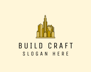 Gold City Property  logo design