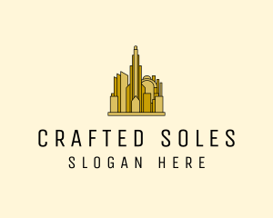 Gold City Property  logo design