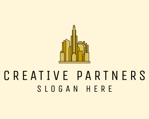 Gold City Property  logo design