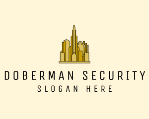 Gold City Property  logo design