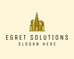 Gold City Property  logo design