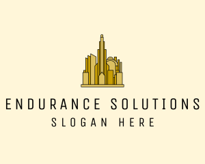 Gold City Property  logo design