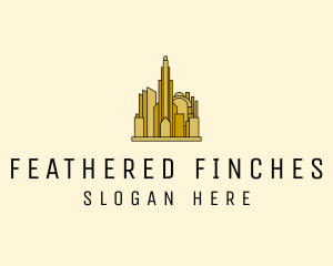 Gold City Property  logo design