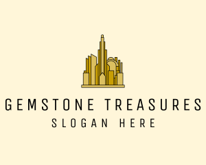 Gold City Property  logo design