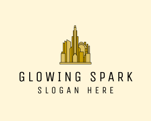 Gold City Property  logo design