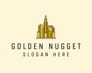 Gold City Property  logo design