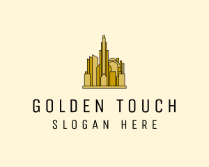 Gold - Gold City Property logo design