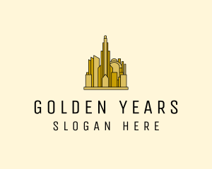 Gold City Property  logo design