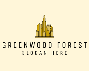 Gold City Property  logo design