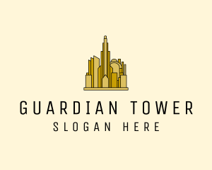 Gold City Property  logo design