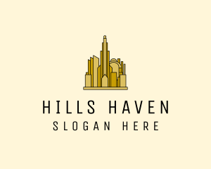 Gold City Property  logo design