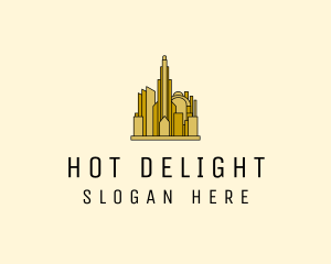 Gold City Property  logo design