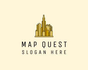 Gold City Property  logo design