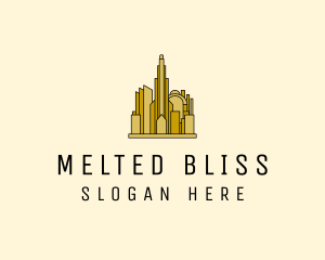 Gold City Property  logo design