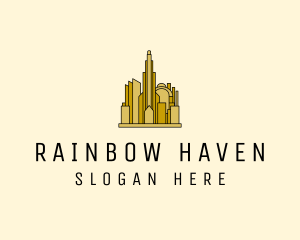 Gold City Property  logo design